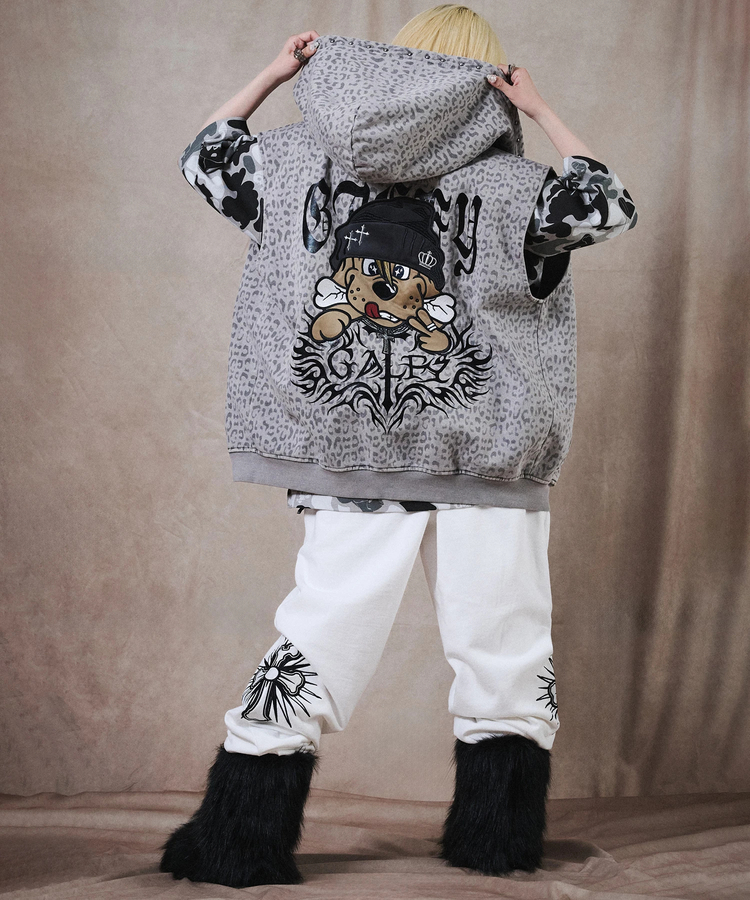 JACKROSE(ジャックローズ) |GALFY/ガルフィー おしゃぶりワンワンスウェットパンツ(MENS)