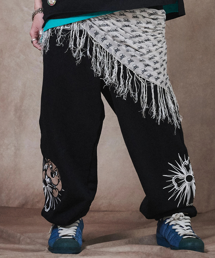 JACKROSE(ジャックローズ) |GALFY/ガルフィー おしゃぶりワンワンスウェットパンツ(MENS)