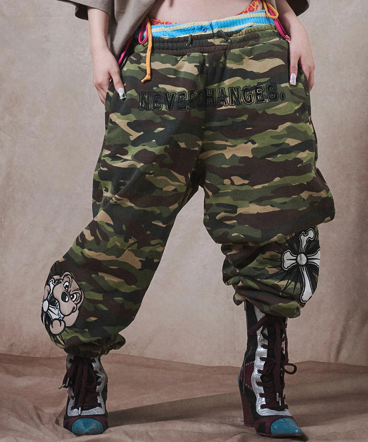 JACKROSE(ジャックローズ) |GALFY/ガルフィー おしゃぶりワンワンスウェットパンツ(MENS)