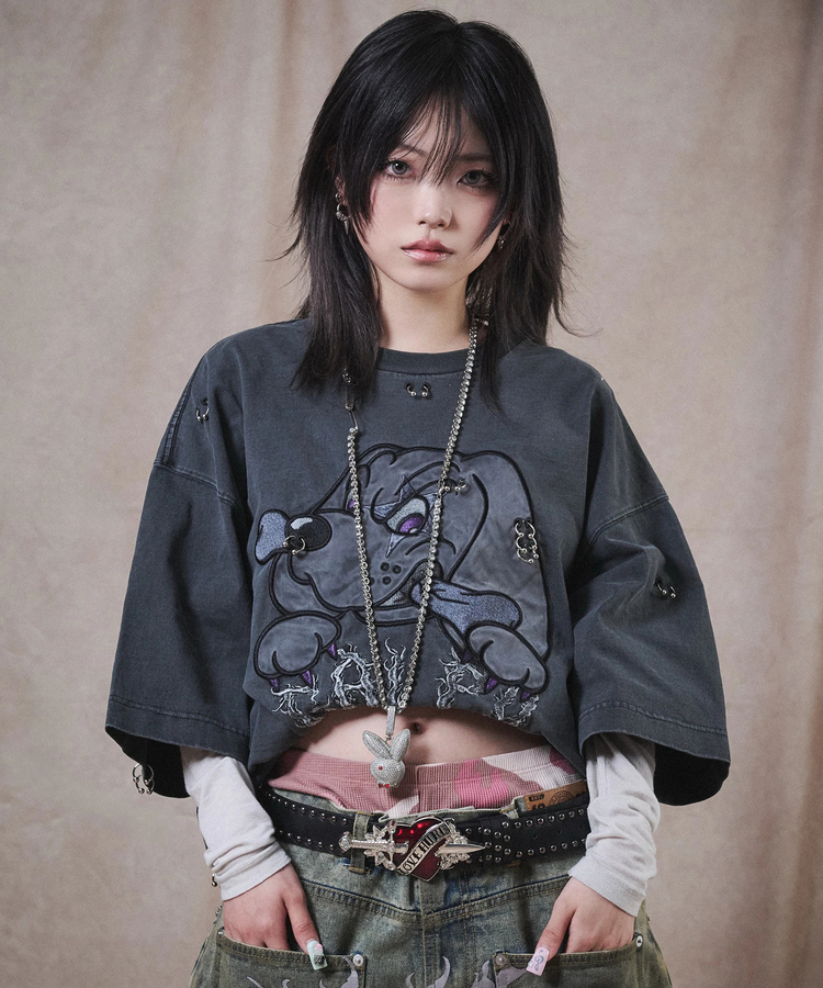 JACKROSE(ジャックローズ) |GALFY/ガルフィー バチバチピアスTee SS(MENS)