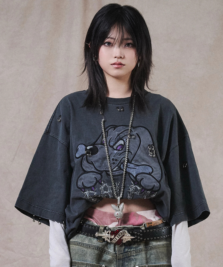 JACKROSE(ジャックローズ) |GALFY/ガルフィー バチバチピアスTee SS(MENS)