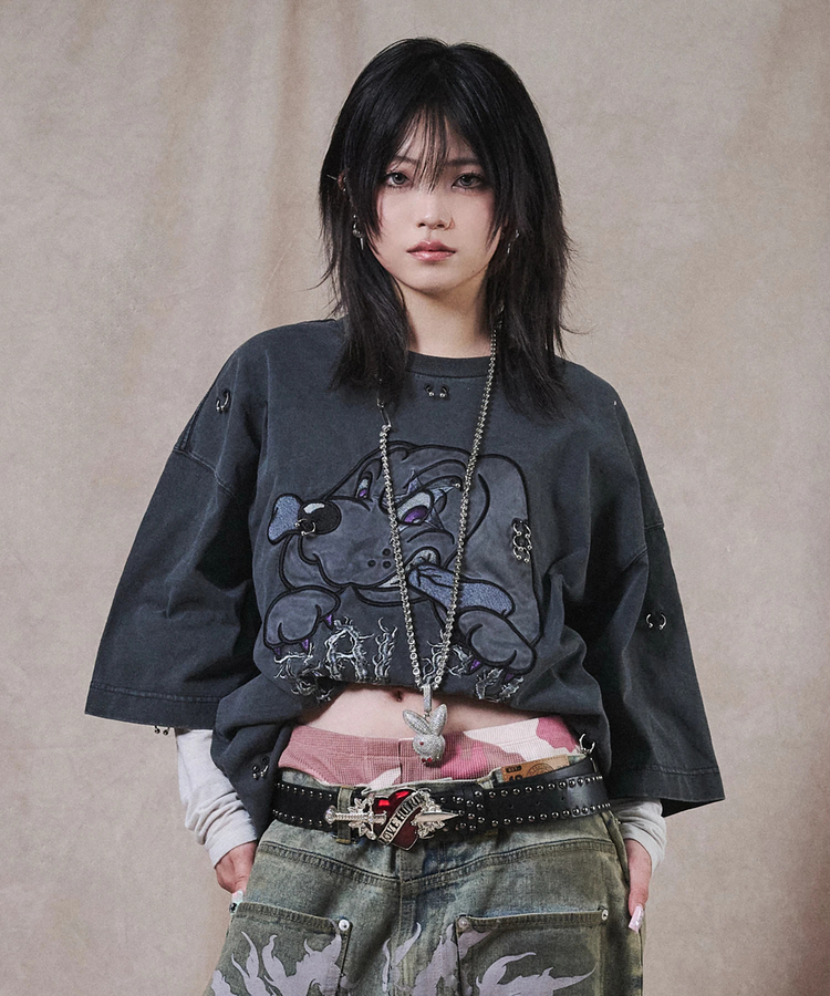 JACKROSE(ジャックローズ) |GALFY/ガルフィー バチバチピアスTee SS(MENS)