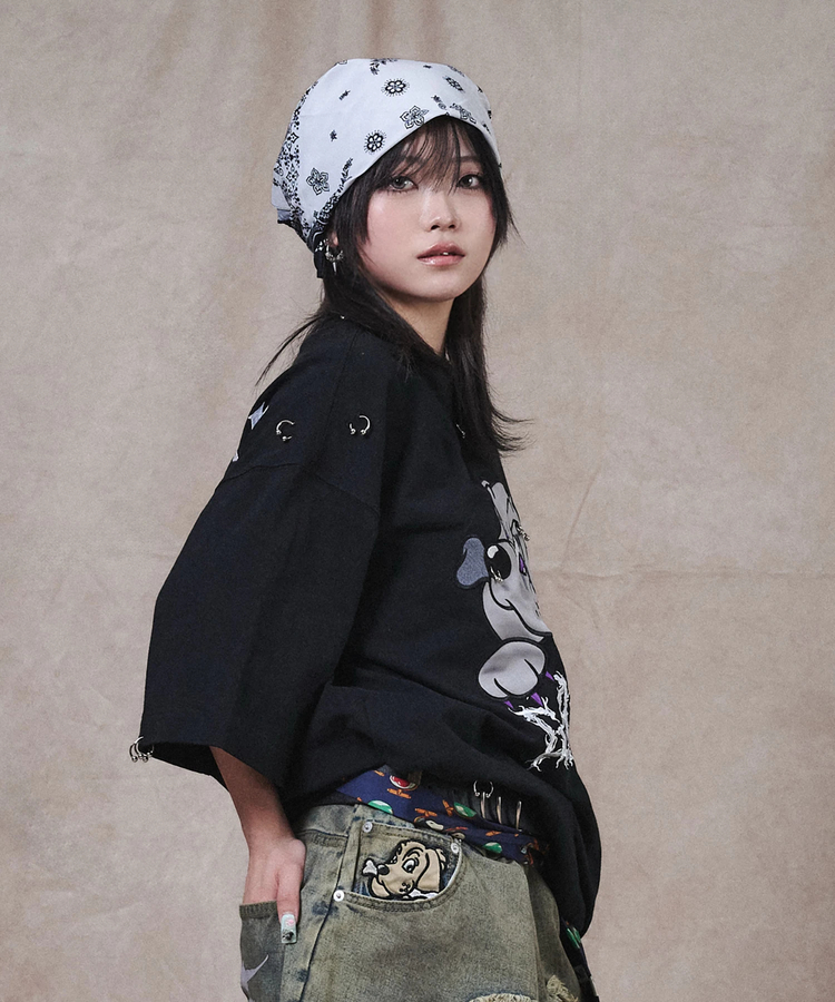 JACKROSE(ジャックローズ) |GALFY/ガルフィー バチバチピアスTee SS(MENS)