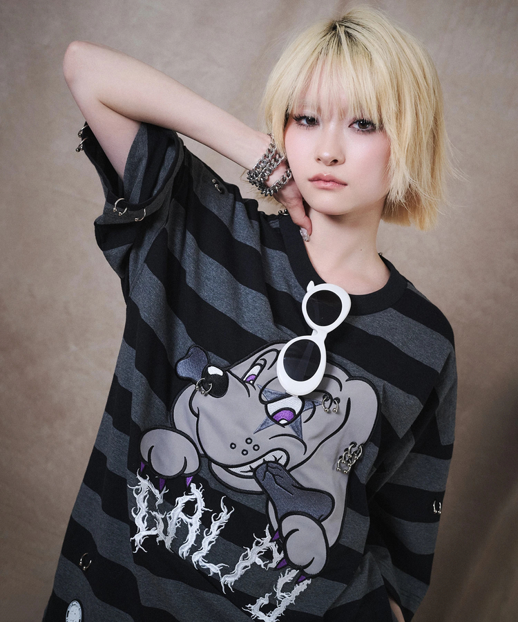 JACKROSE(ジャックローズ) |GALFY/ガルフィー バチバチピアスTee SS(MENS)