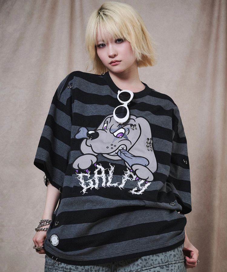 JACKROSE(ジャックローズ) |GALFY/ガルフィー バチバチピアスTee SS(MENS)