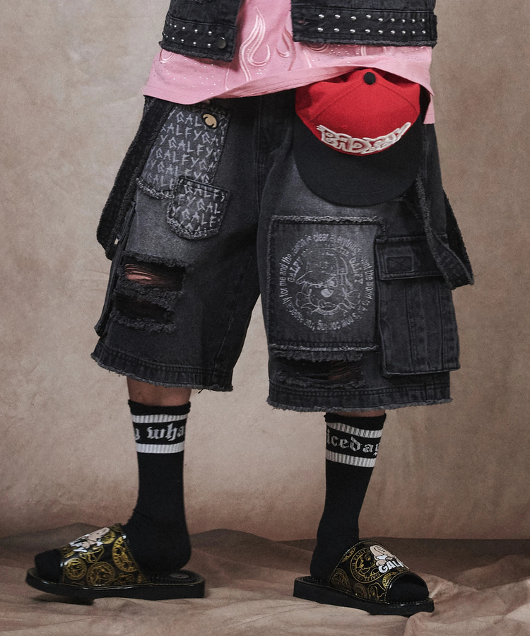 JACKROSE(ジャックローズ) |GALFY/ガルフィー VIBE↑↑クラッシュハーパン(MENS)