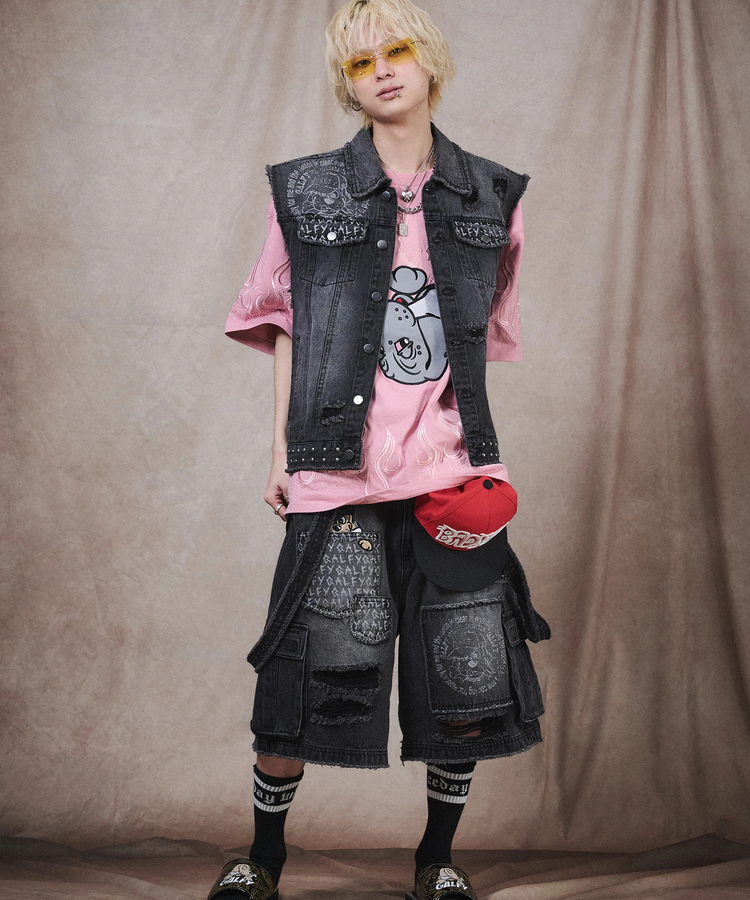 JACKROSE(ジャックローズ) |GALFY/ガルフィー VIBE↑↑クラッシュハーパン(MENS)