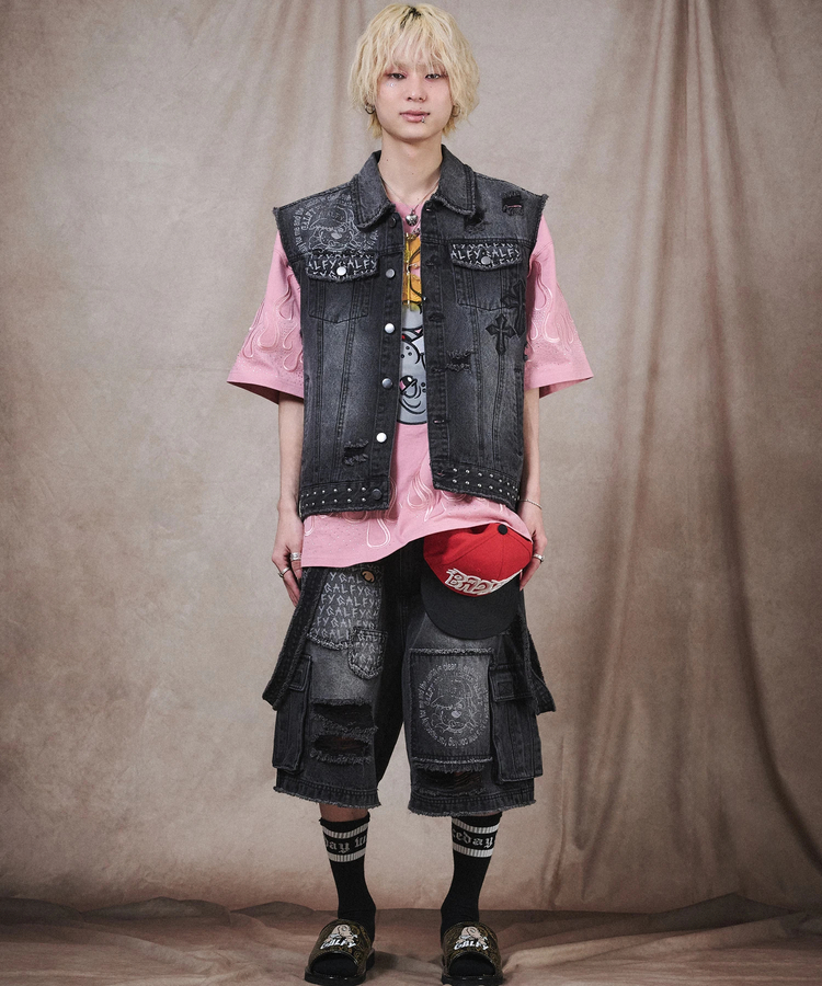 JACKROSE(ジャックローズ) |GALFY/ガルフィー VIBE↑↑クラッシュハーパン(MENS)