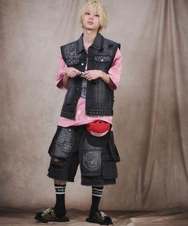 JACKROSE(ジャックローズ) |GALFY/ガルフィー VIBE↑↑クラッシュハーパン(MENS)