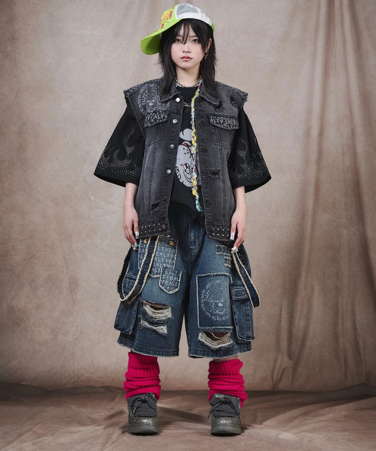 JACKROSE(ジャックローズ) |GALFY/ガルフィー VIBE↑↑クラッシュハーパン(MENS)