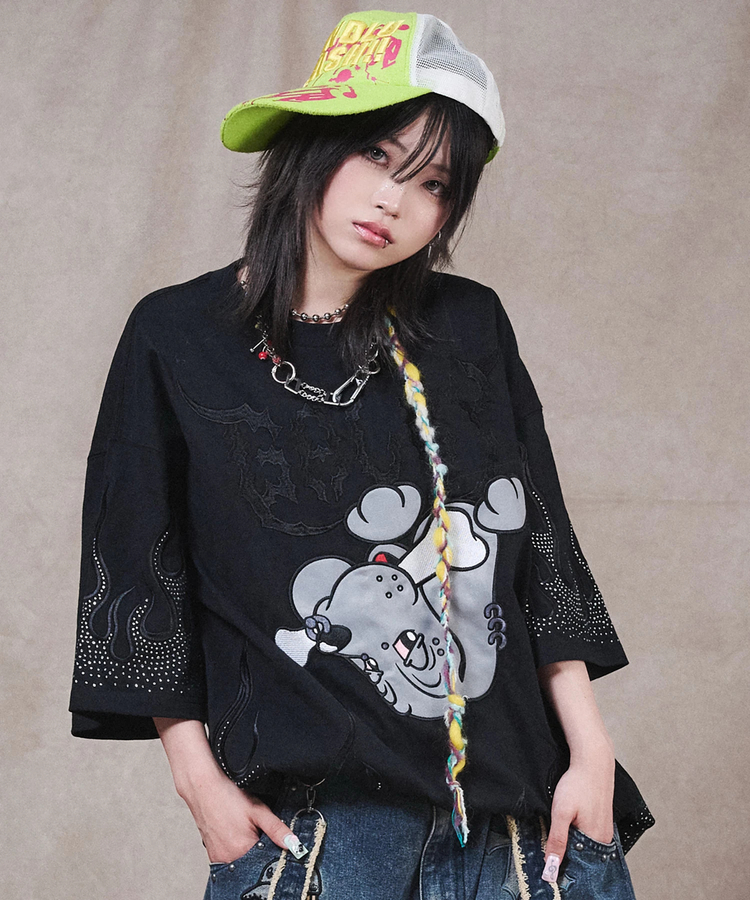 JACKROSE(ジャックローズ) |GALFY/ガルフィー ファイヤーピカピカTee SS(MENS)