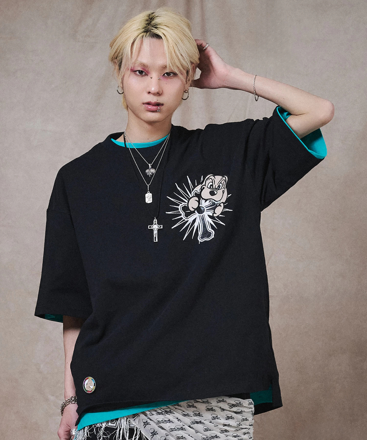 JACKROSE(ジャックローズ) |GALFY/ガルフィー おしゃぶりワンワンTee SS(MENS)