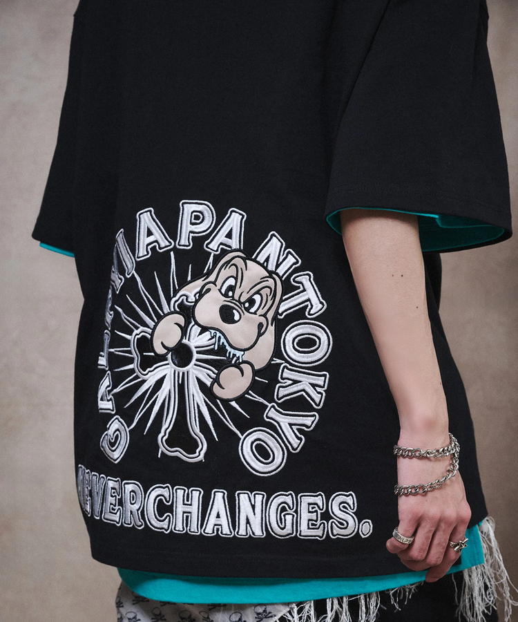 JACKROSE(ジャックローズ) |GALFY/ガルフィー おしゃぶりワンワンTee SS(MENS)