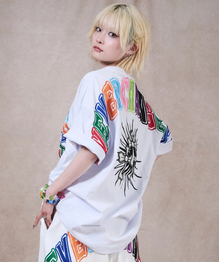 JACKROSE(ジャックローズ) |GALFY/ガルフィー おしゃぶりワンワンカラフルロゴTee SS(MENS)