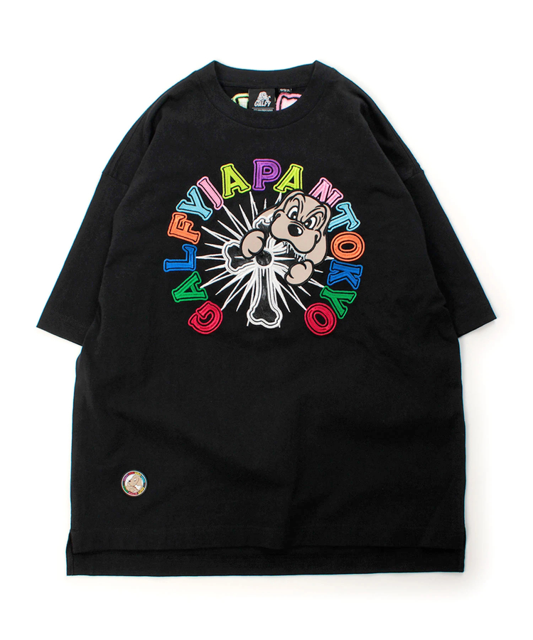 JACKROSE(ジャックローズ) |GALFY/ガルフィー おしゃぶりワンワンカラフルロゴTee SS(MENS)