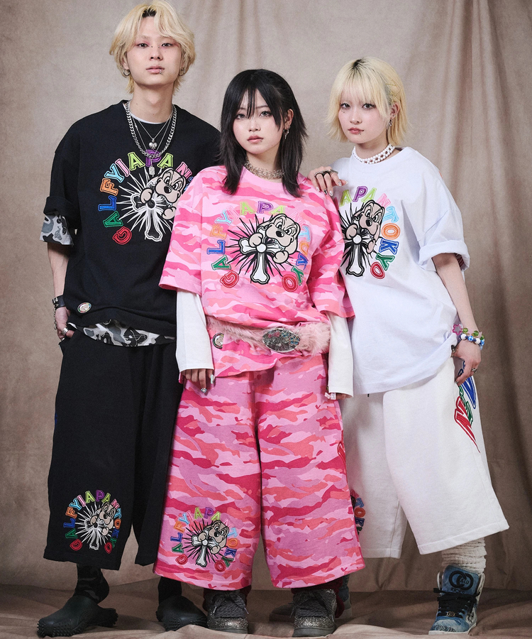 JACKROSE(ジャックローズ) |GALFY/ガルフィー おしゃぶりワンワンカラフルロゴTee SS(MENS)