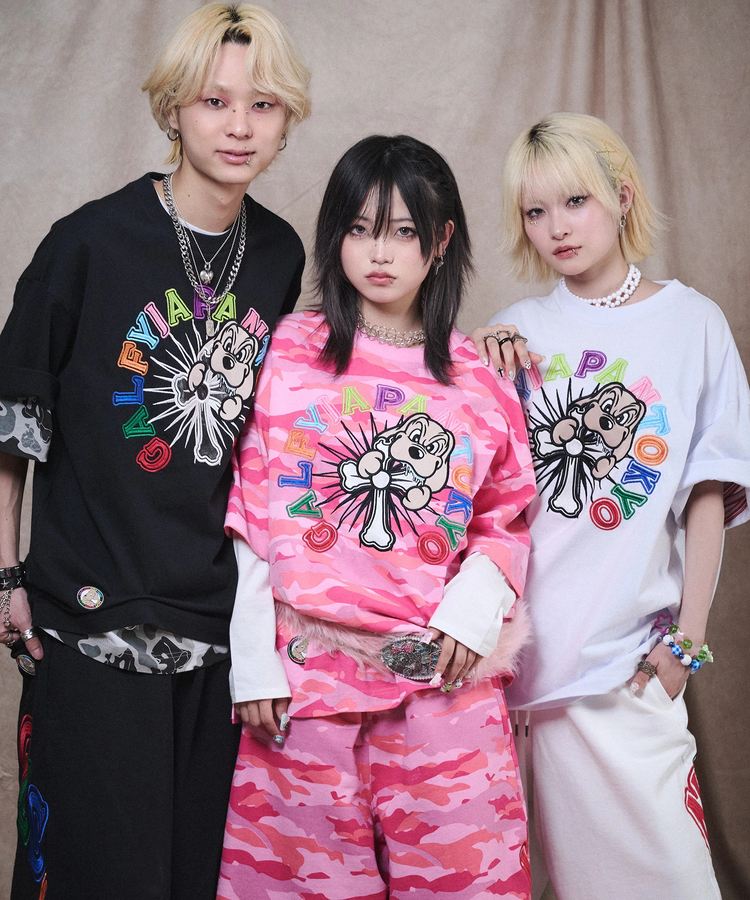 JACKROSE(ジャックローズ) |GALFY/ガルフィー おしゃぶりワンワンカラフルロゴTee SS(MENS)