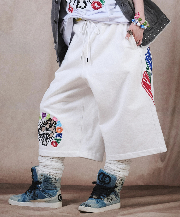 JACKROSE(ジャックローズ) |GALFY/ガルフィー おしゃぶりワンワンカラフルロゴショーツ(MENS)