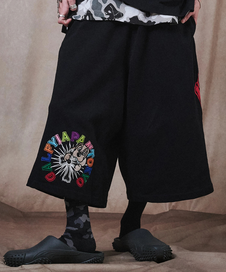 JACKROSE(ジャックローズ) |GALFY/ガルフィー おしゃぶりワンワンカラフルロゴショーツ(MENS)