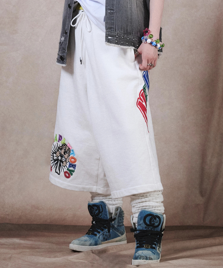 JACKROSE(ジャックローズ) |GALFY/ガルフィー おしゃぶりワンワンカラフルロゴショーツ(MENS)