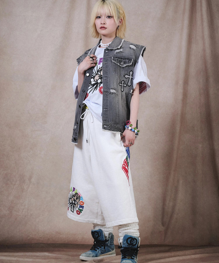 JACKROSE(ジャックローズ) |GALFY/ガルフィー おしゃぶりワンワンカラフルロゴショーツ(MENS)