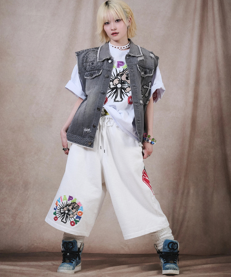 JACKROSE(ジャックローズ) |GALFY/ガルフィー おしゃぶりワンワンカラフルロゴショーツ(MENS)