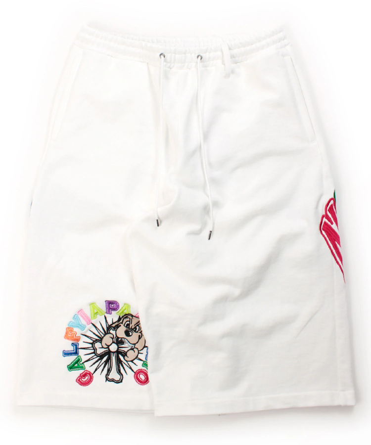 JACKROSE(ジャックローズ) |GALFY/ガルフィー おしゃぶりワンワンカラフルロゴショーツ(MENS)