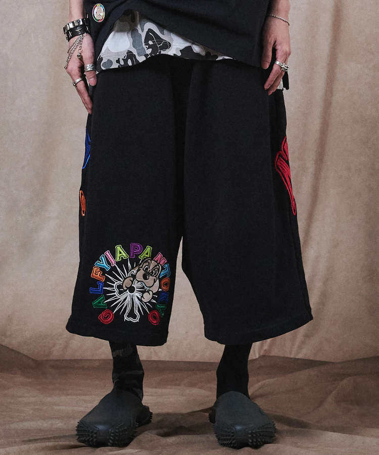 JACKROSE(ジャックローズ) |GALFY/ガルフィー おしゃぶりワンワンカラフルロゴショーツ(MENS)