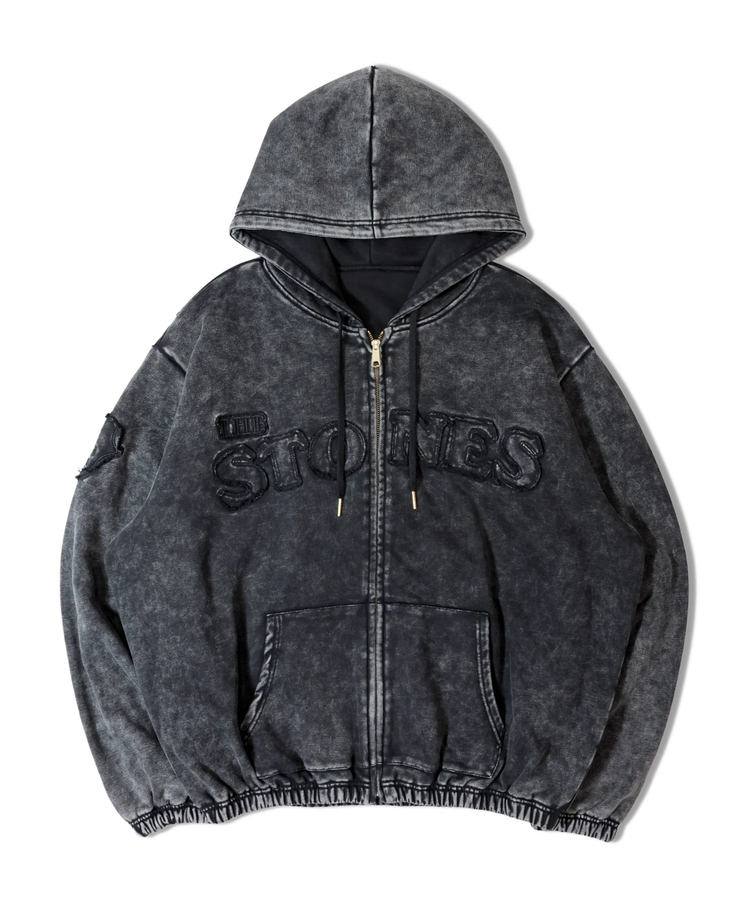 JACKROSE(ジャックローズ) |【The Rolling Stones×JACKROSE】 エンボス加工･カットデニムJKT(MENS)