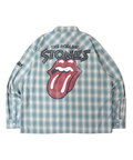 JACKROSE(ジャックローズ) |【The Rolling Stones×JACKROSE】 ヴィンテージ加工･ウエスタンLSシャツ(MENS)