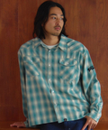 JACKROSE(ジャックローズ) |【The Rolling Stones×JACKROSE】 ヴィンテージ加工･ウエスタンLSシャツ(MENS)