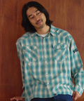 JACKROSE(ジャックローズ) |【The Rolling Stones×JACKROSE】 ヴィンテージ加工･ウエスタンLSシャツ(MENS)