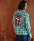 JACKROSE(ジャックローズ) |【The Rolling Stones×JACKROSE】 ヴィンテージ加工･ウエスタンLSシャツ(MENS)