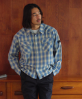 JACKROSE(ジャックローズ) |【The Rolling Stones×JACKROSE】 ヴィンテージ加工･ウエスタンLSシャツ(MENS)