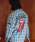 JACKROSE(ジャックローズ) |【The Rolling Stones×JACKROSE】 ヴィンテージ加工･ウエスタンLSシャツ(MENS)