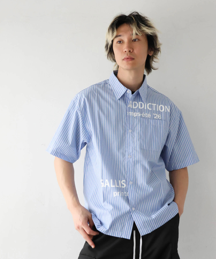 JACKROSE(ジャックローズ) |GA Graphic Layout S/S Shirt(MENS)