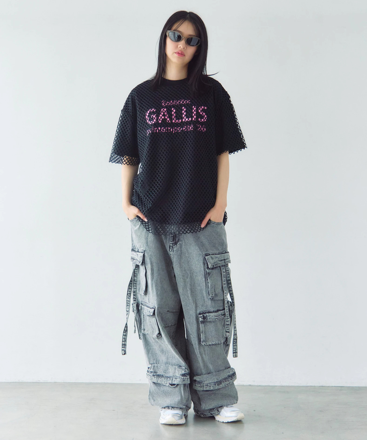 JACKROSE(ジャックローズ) |GA Mesh Ensemble S/S Tee(MENS)