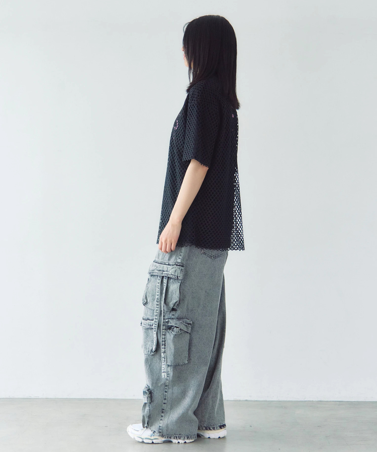 JACKROSE(ジャックローズ) |GA Mesh Ensemble S/S Tee(MENS)