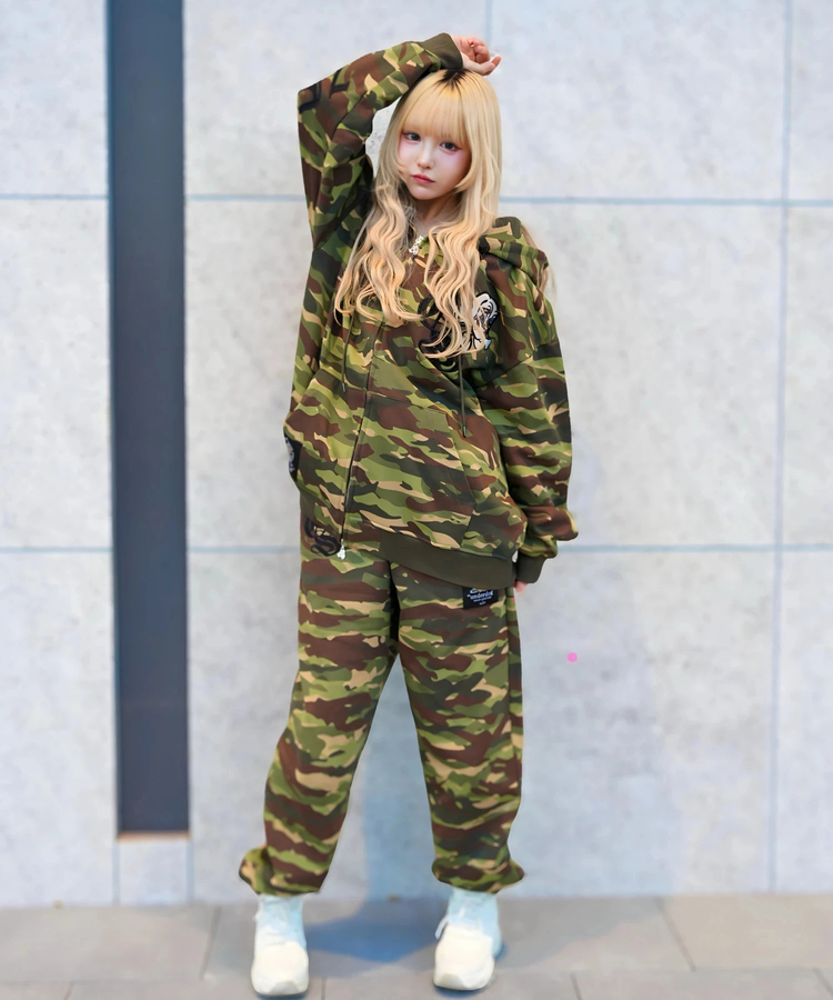 JACKROSE(ジャックローズ) |【GALFY×GALLIS ADDICTION】安心ロゴのスウェットパンツ(MENS/WOMENS)