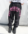 JACKROSE(ジャックローズ) |【GALFY×GALLIS ADDICTION】安心ロゴのスウェットパンツ(MENS/WOMENS)