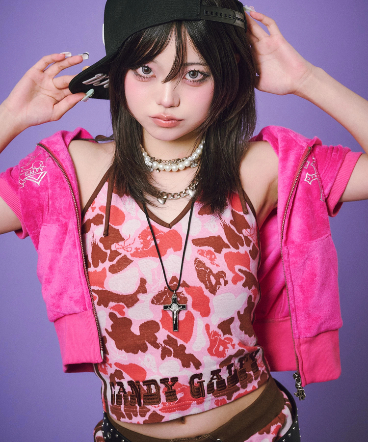 JACKROSE(ジャックローズ) |GALFY/ガルフィー ハデカモキャミ(WOMENS)