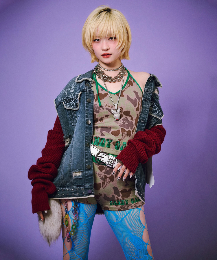 JACKROSE(ジャックローズ) |GALFY/ガルフィー ハデカモキャミ(WOMENS)