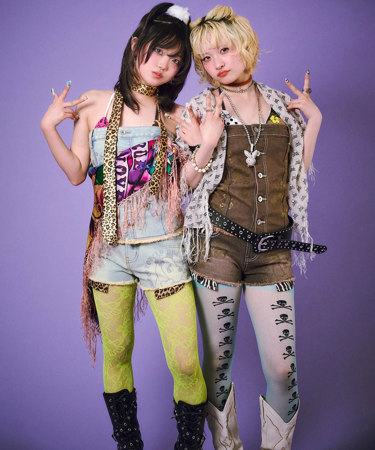 JACKROSE(ジャックローズ) |GALFY/ガルフィー ぎゃるちゃんデニムショーパン(WOMENS)