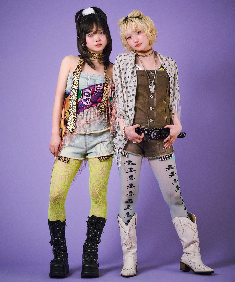 JACKROSE(ジャックローズ) |GALFY/ガルフィー ぎゃるちゃんデニムショーパン(WOMENS)