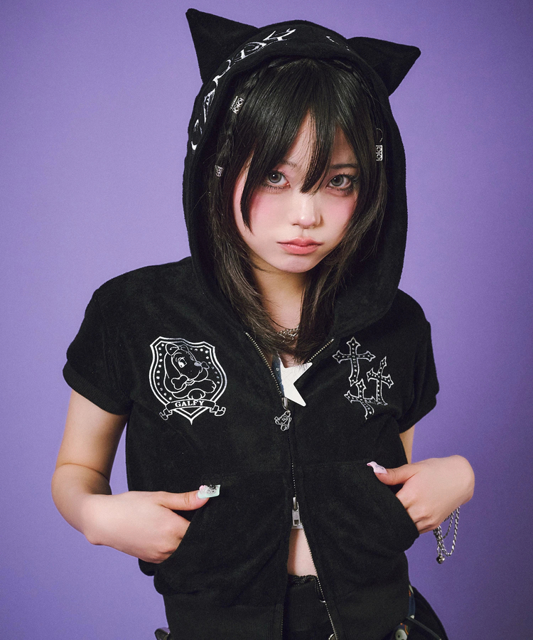 JACKROSE(ジャックローズ) |GALFY/ガルフィー VIVI★GALパーカー SS(WOMENS)