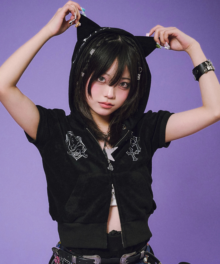 JACKROSE(ジャックローズ) |GALFY/ガルフィー VIVI★GALパーカー SS(WOMENS)