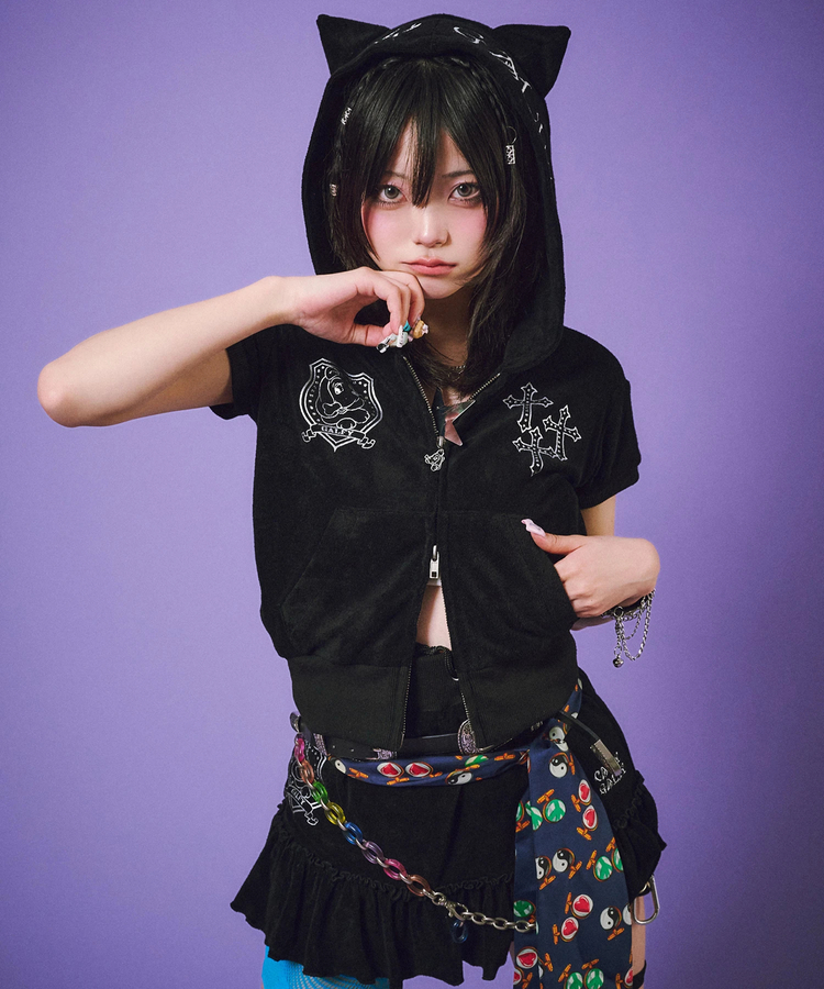 JACKROSE(ジャックローズ) |GALFY/ガルフィー VIVI★GALパーカー SS(WOMENS)