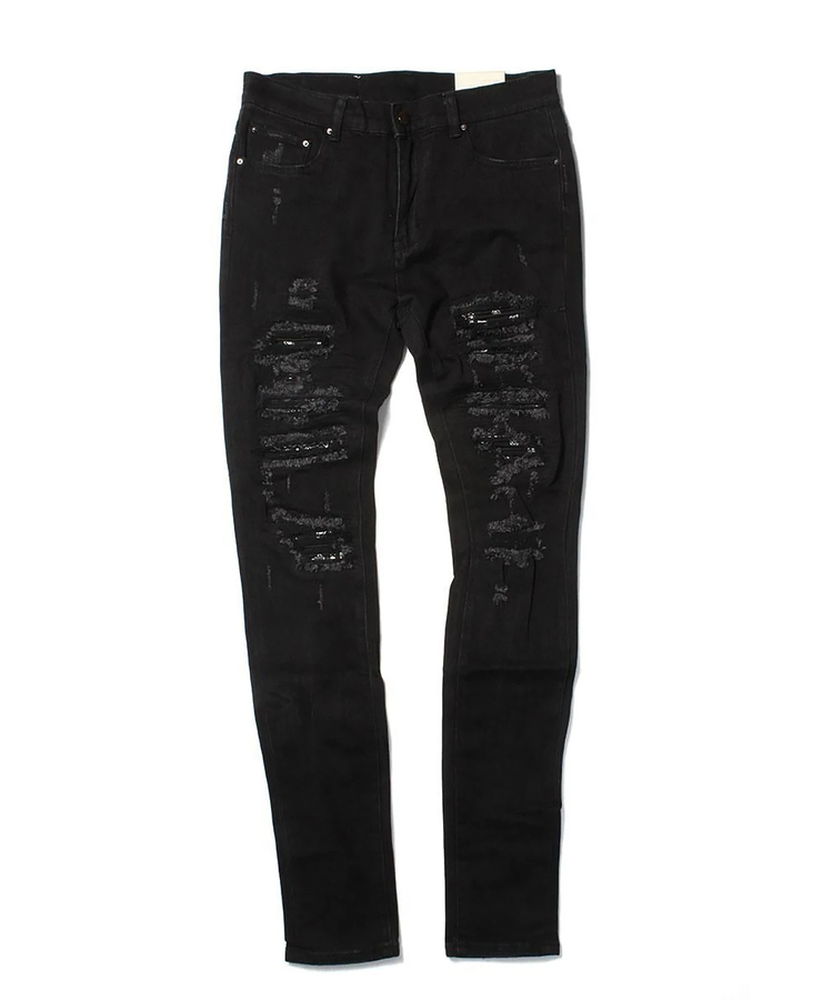 JACKROSE(ジャックローズ) |mnml/ミニマル X165 PAISLEY SKINNY FIT DENIM(MENS)