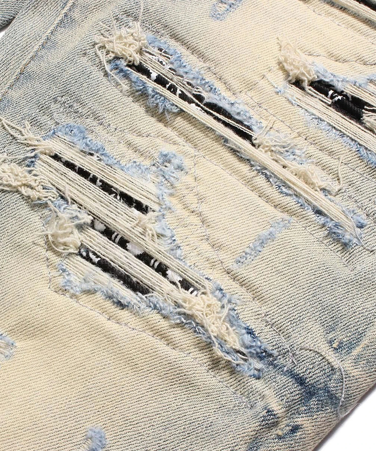 JACKROSE(ジャックローズ) |mnml/ミニマル X165 PAISLEY SKINNY FIT DENIM(MENS)