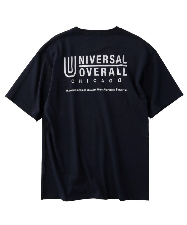 JACKROSE(ジャックローズ) |UNIVERSAL OVERALL/ユニバーサルオーバーオール Back Logo S/S TEE(MENS)